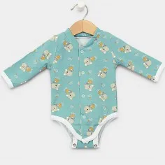 Hosszú ujjú body "Koala - kék"